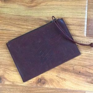Marfa Leather Clutch